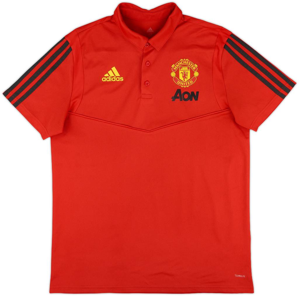 2019-20 Manchester United adidas Polo Shirt - 9/10 - (M)