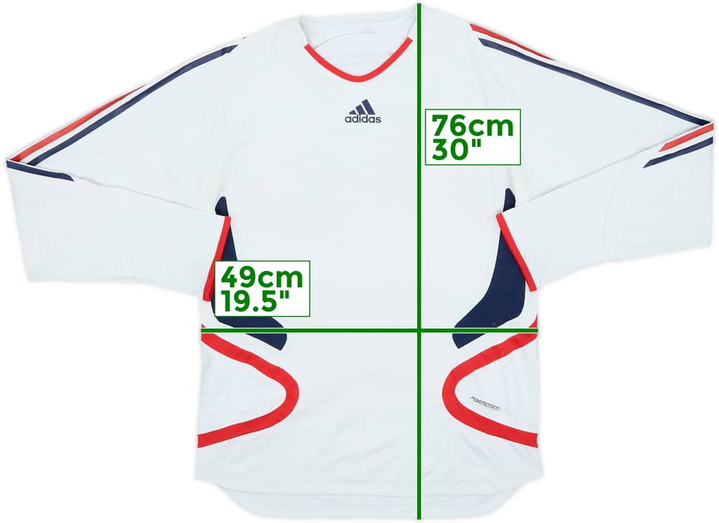 2006-08 France adidas Formotion Training L/S Shirt - 4/10 - (L)