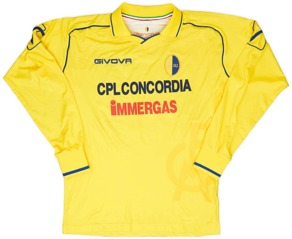 2010-11 Modena Match Worn Home Shirt Milani #22