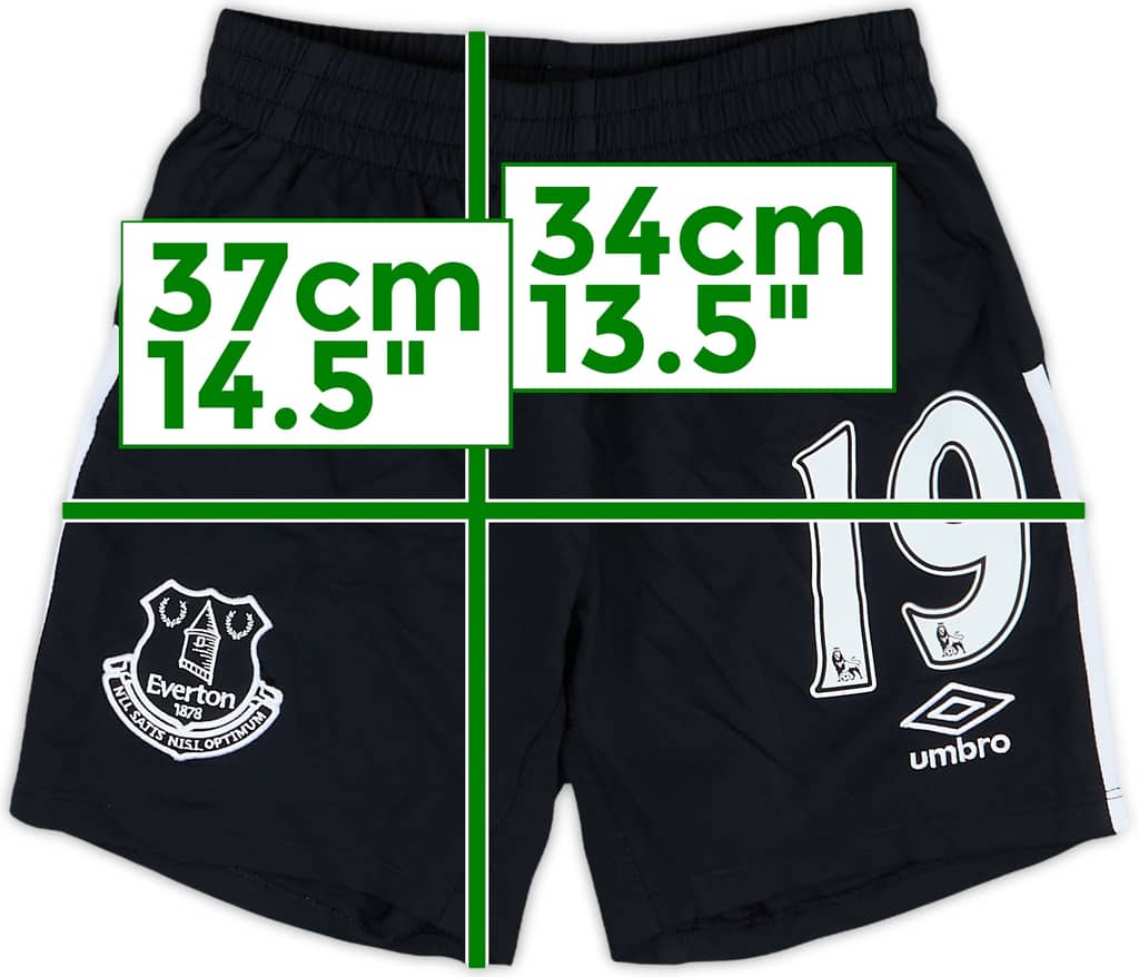 2014-15 Everton Away Shorts #19 - 8/10 - (S.Boys)
