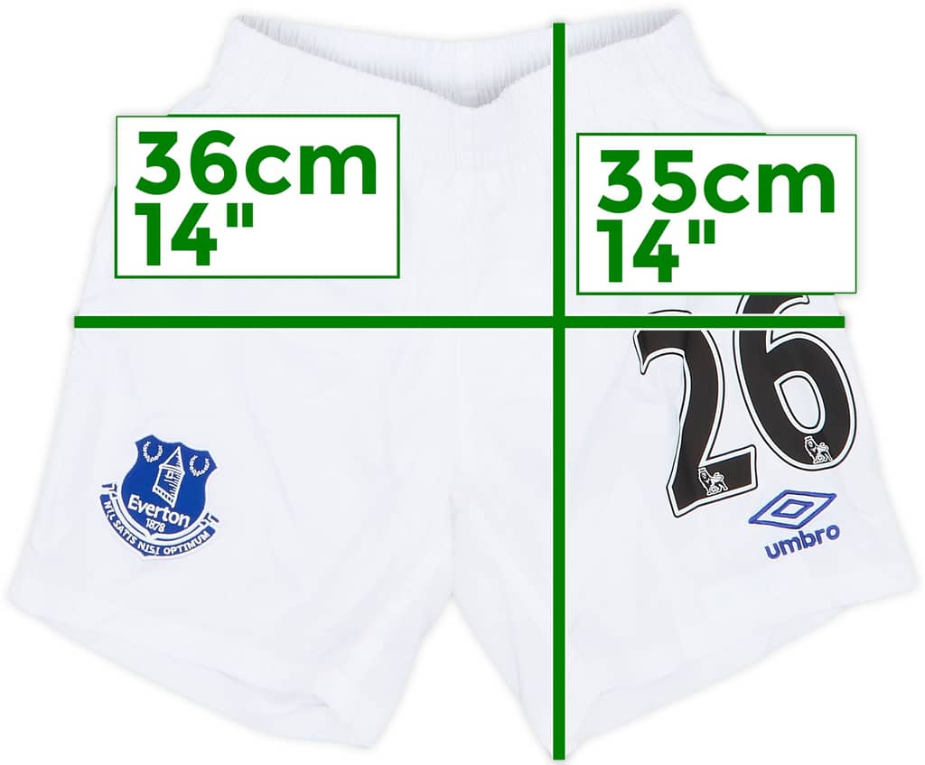 2014-15 Everton Home Shorts #26 - 9/10 - (S.Boys)
