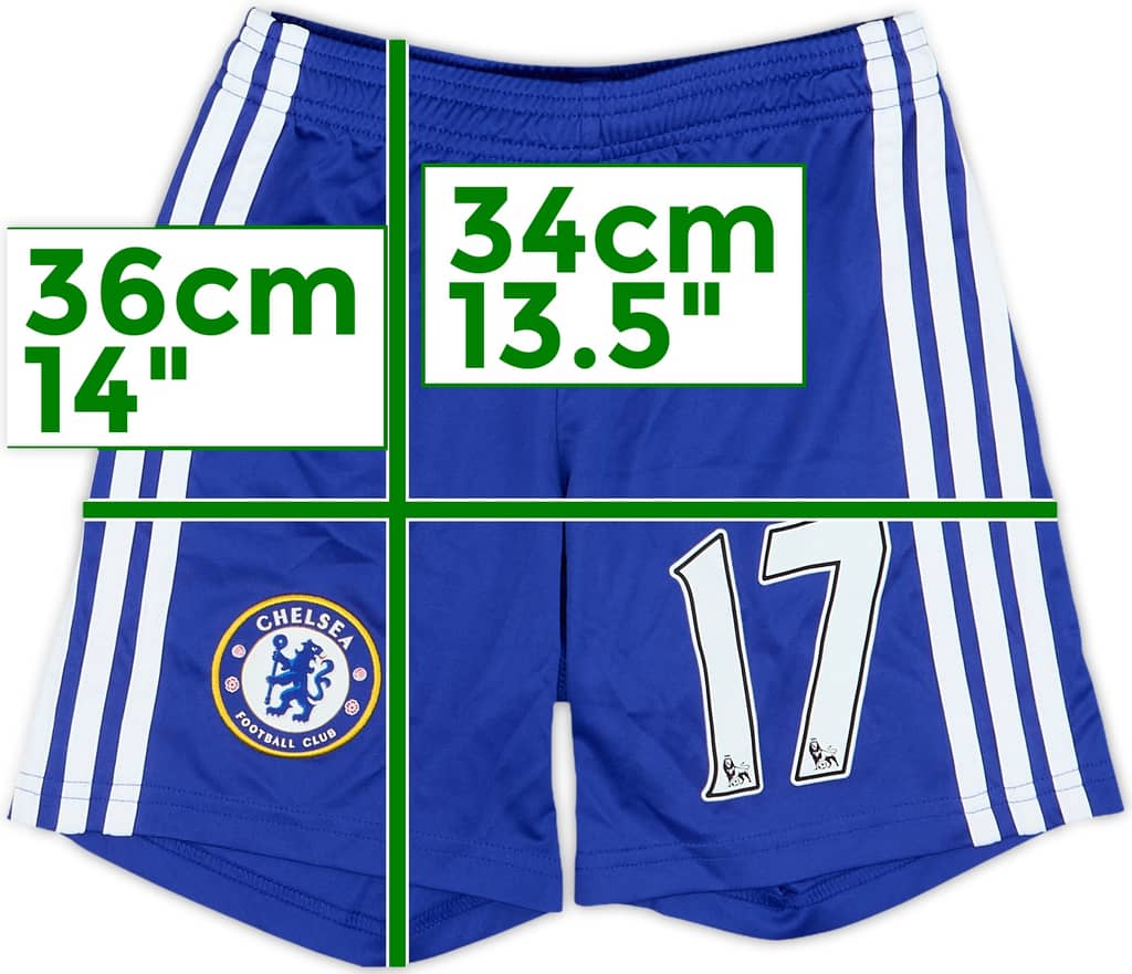 2014-15 Chelsea Home Shorts #17 - 8/10 - (7-8 Years)