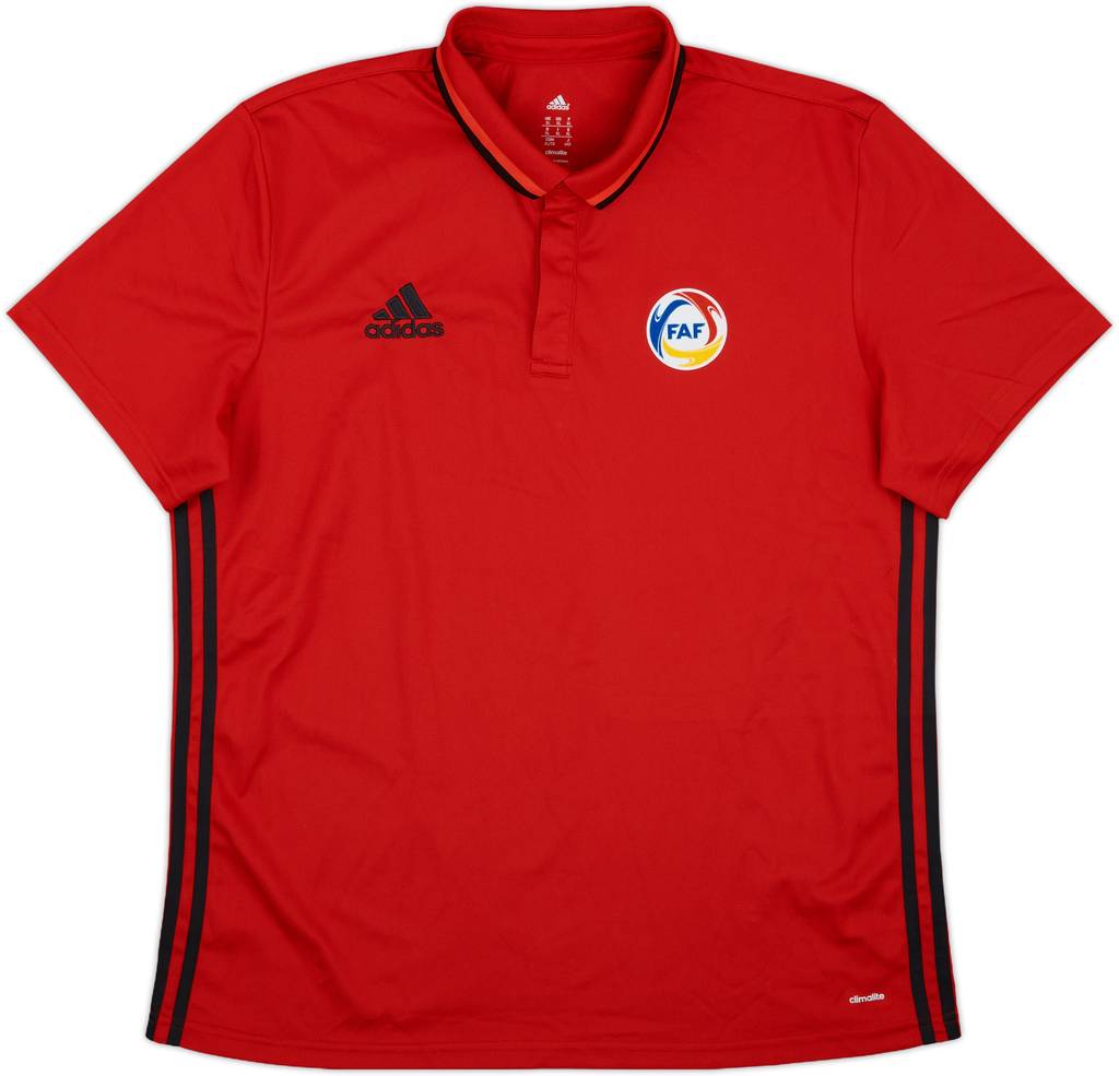 2015-16 Andorra adidas Polo Shirt - 9/10 - (XL)
