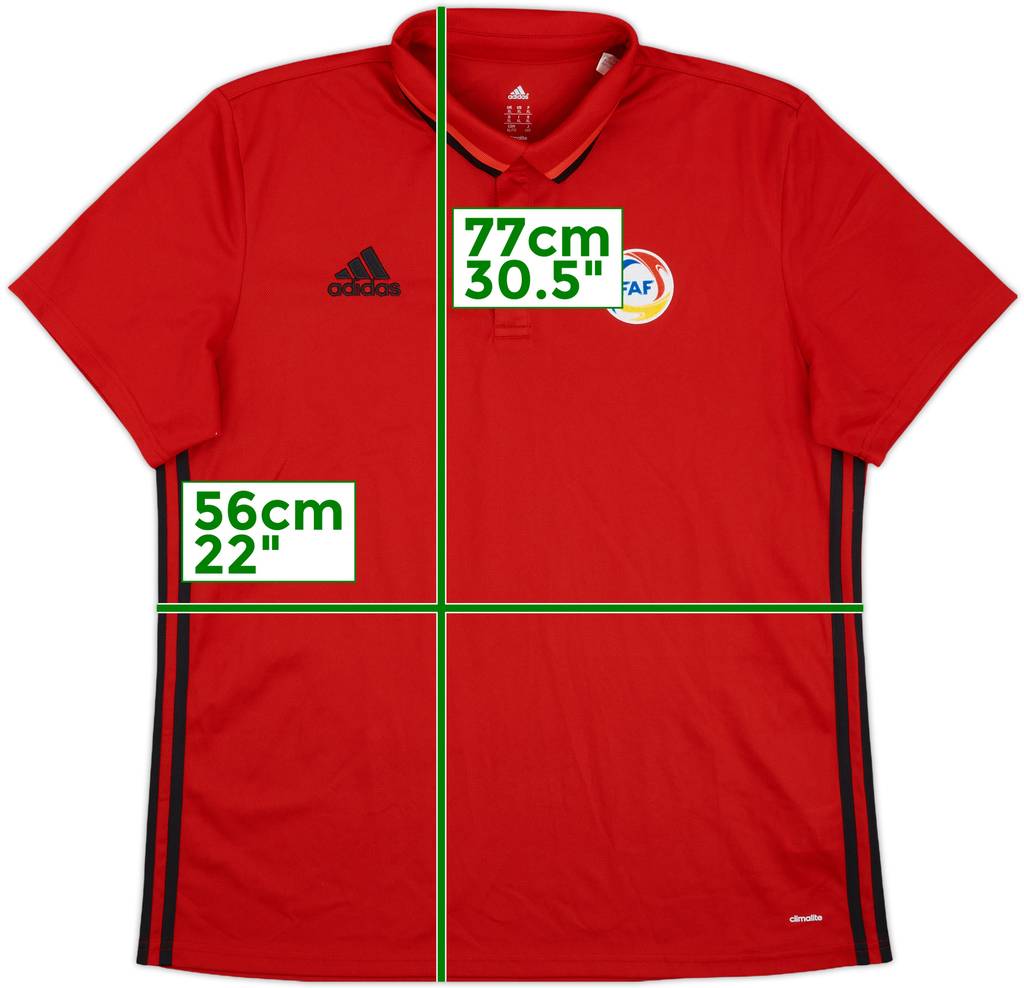 2015-16 Andorra adidas Polo Shirt - 9/10 - (XL)