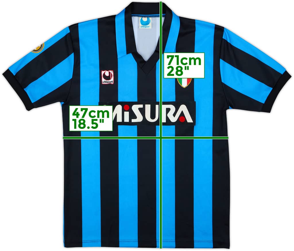 Camiseta de local del Inter Milan 1989-90 - 8/10 - (M)