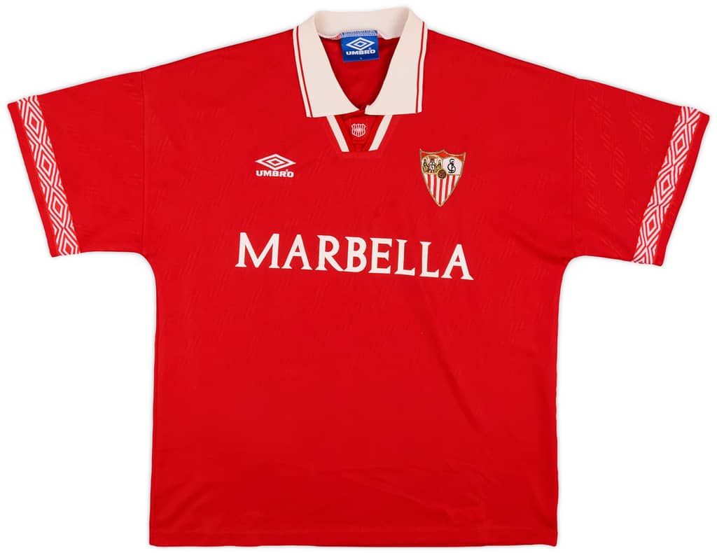1994-96 Sevilla Away Shirt - 7/10 - (L)