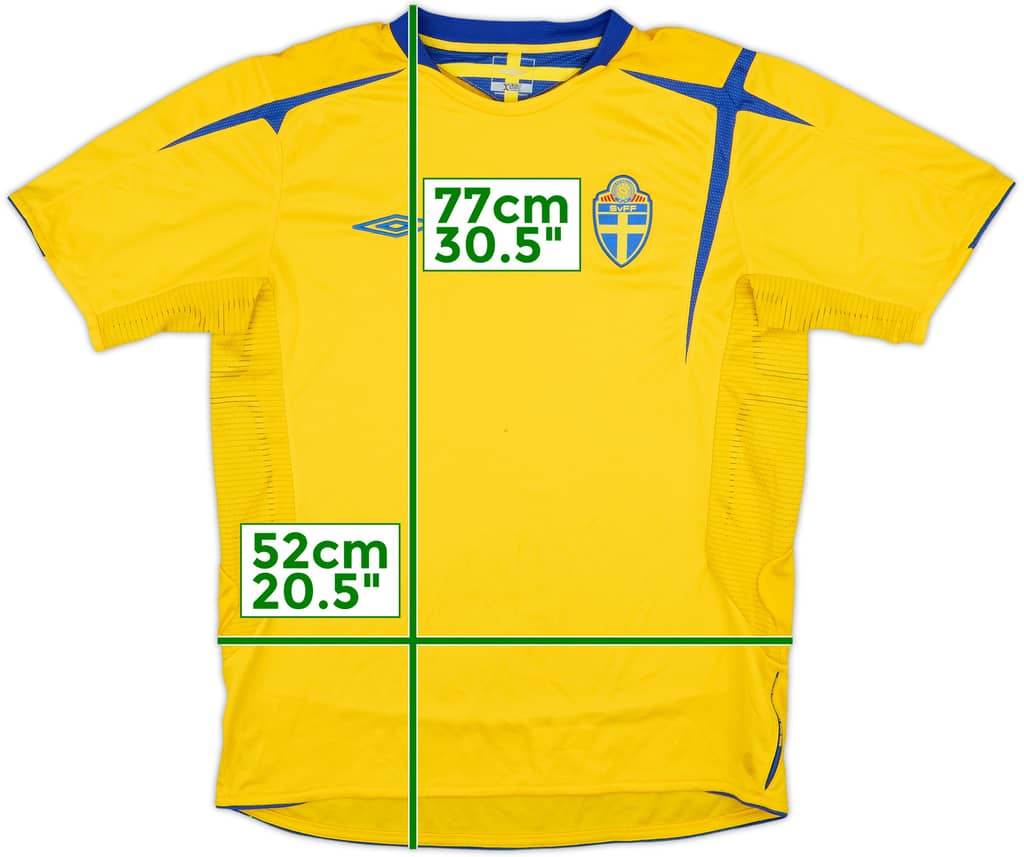2005-06 Sweden Home Shirt - 5/10 - (L)