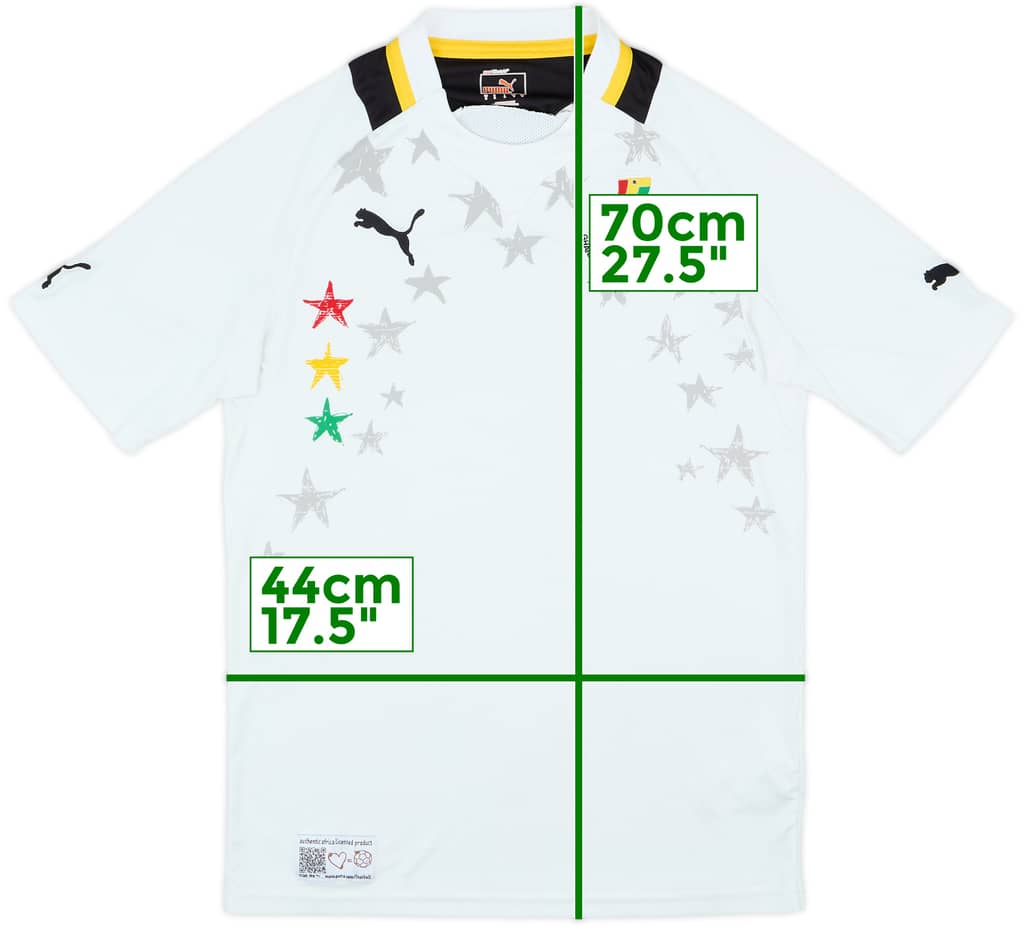 2012-13 Ghana Home Shirt - 7/10 - (S)