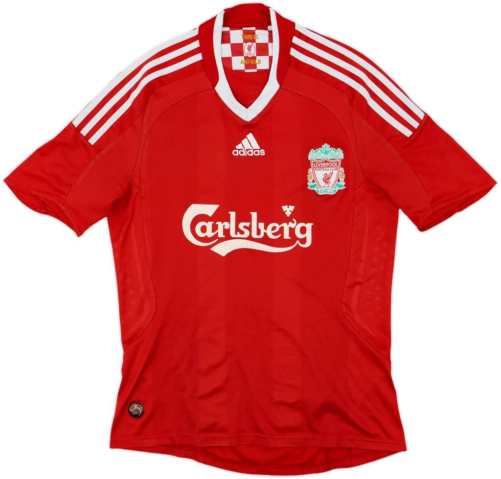 2008-10 Liverpool Home Shirt - 5/10 - (M)