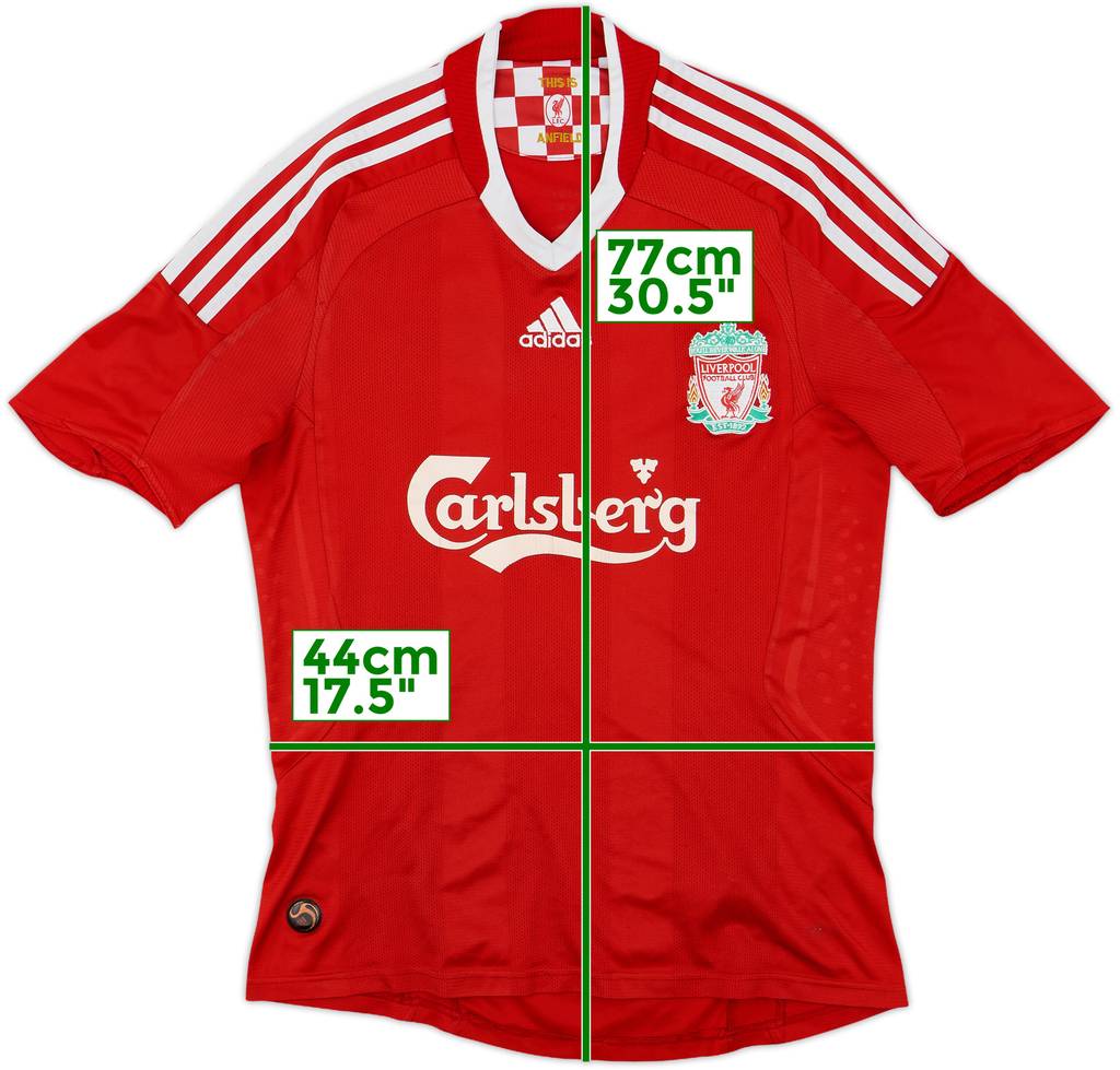 2008-10 Liverpool Home Shirt - 5/10 - (M)