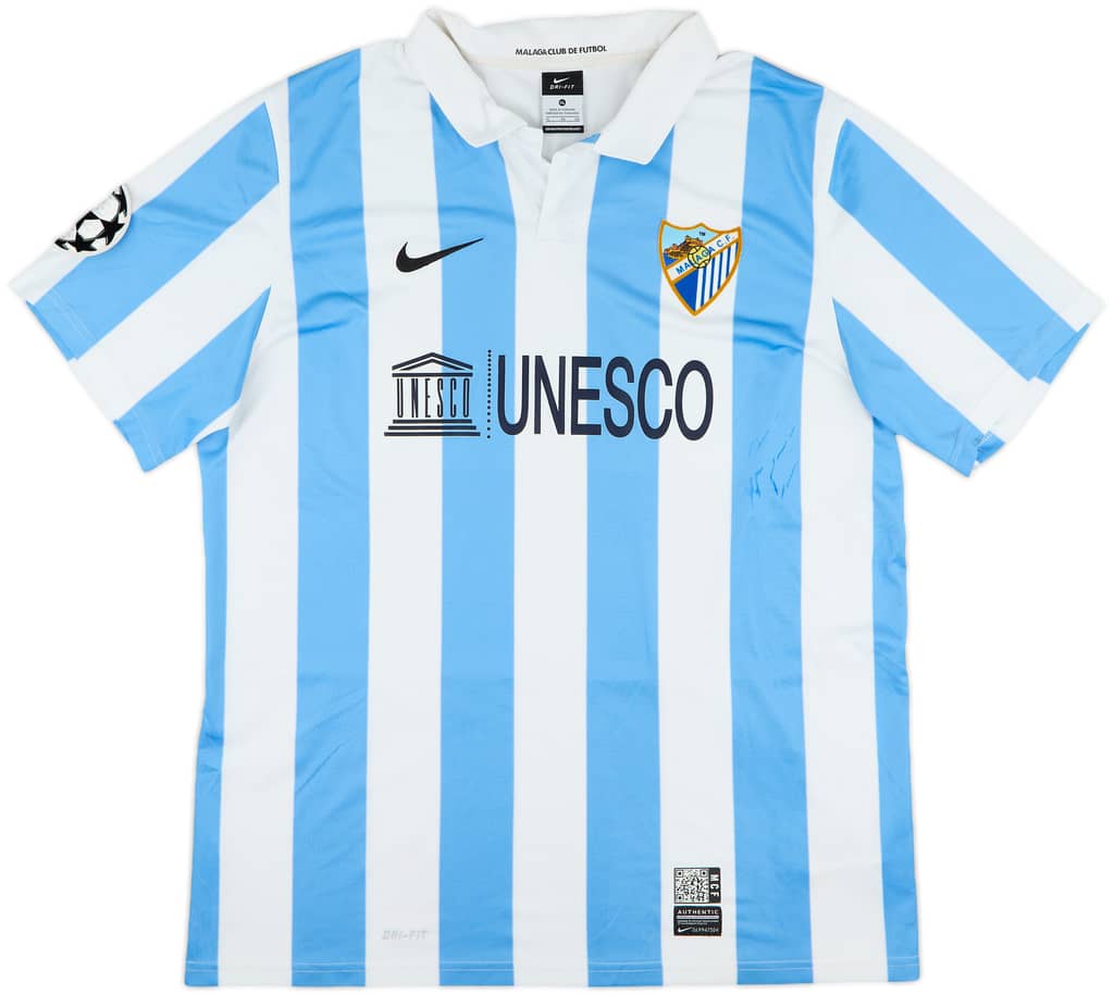2012-13 Malaga CL Home Shirt - 5/10 - (XL)