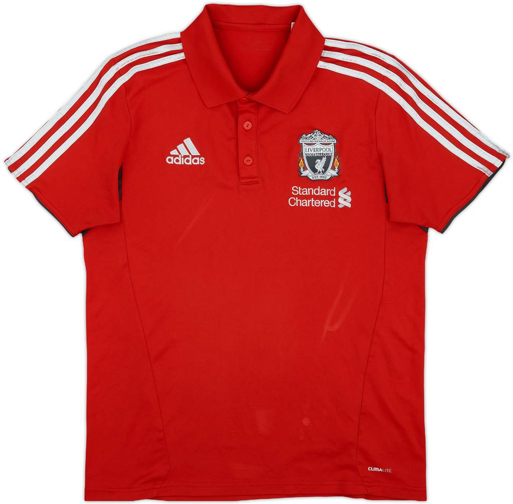 2011-12 Liverpool adidas Polo Shirt - 8/10 - (L)