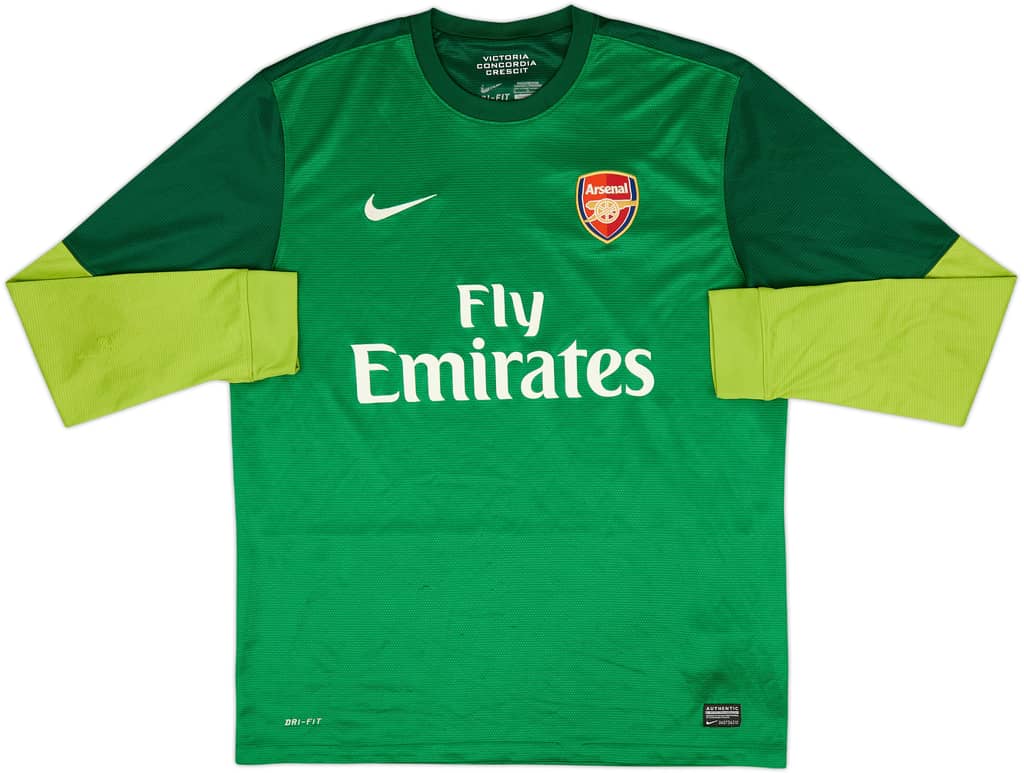 2012-13 Arsenal GK Shirt - 8/10 - (L)