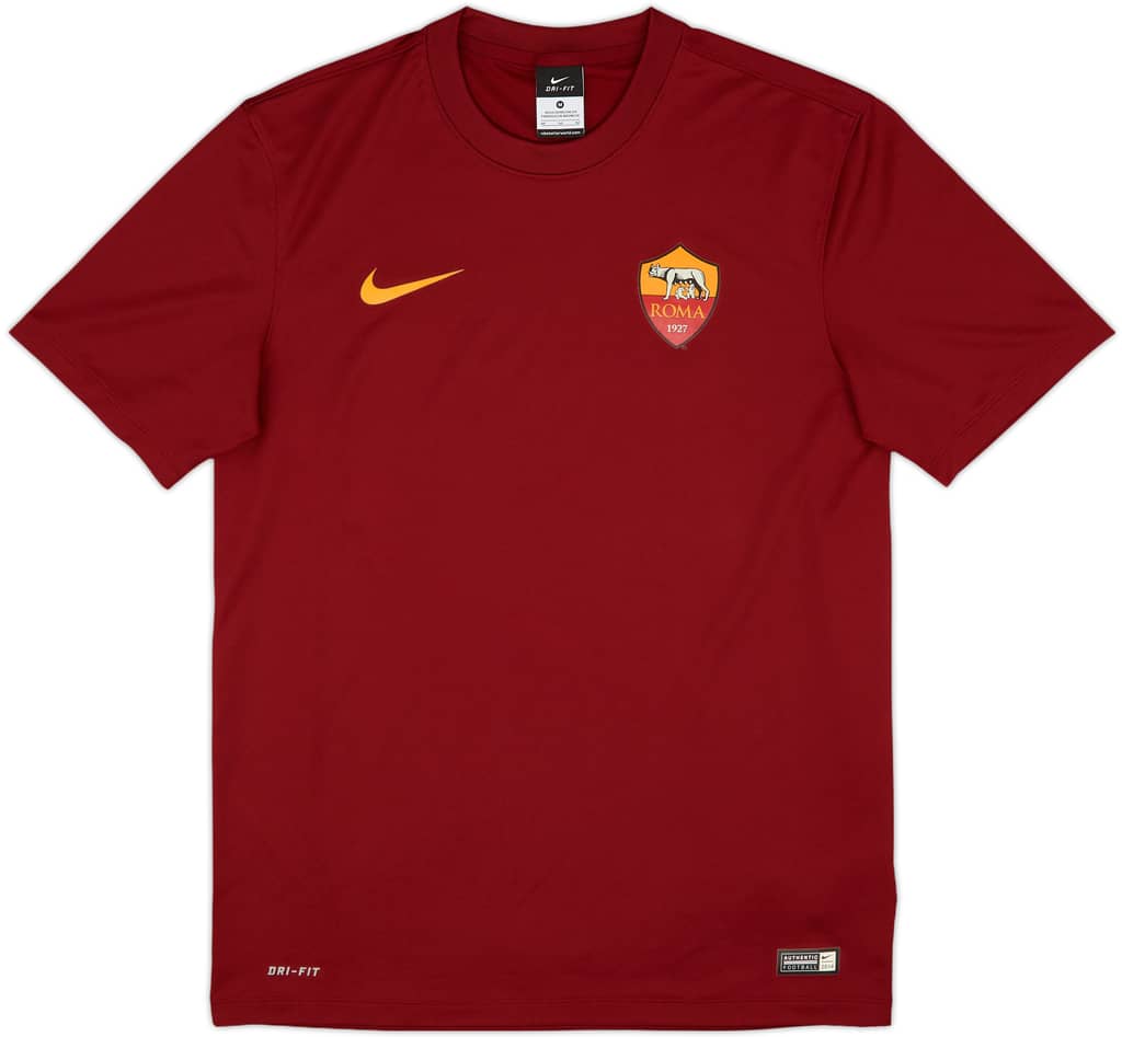 2014-15 Roma Basic Home Shirt - 10/10 - (M)