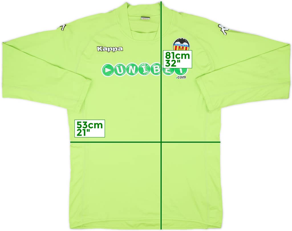 2009-10 Valencia GK Shirt - 5/10 - (XL)