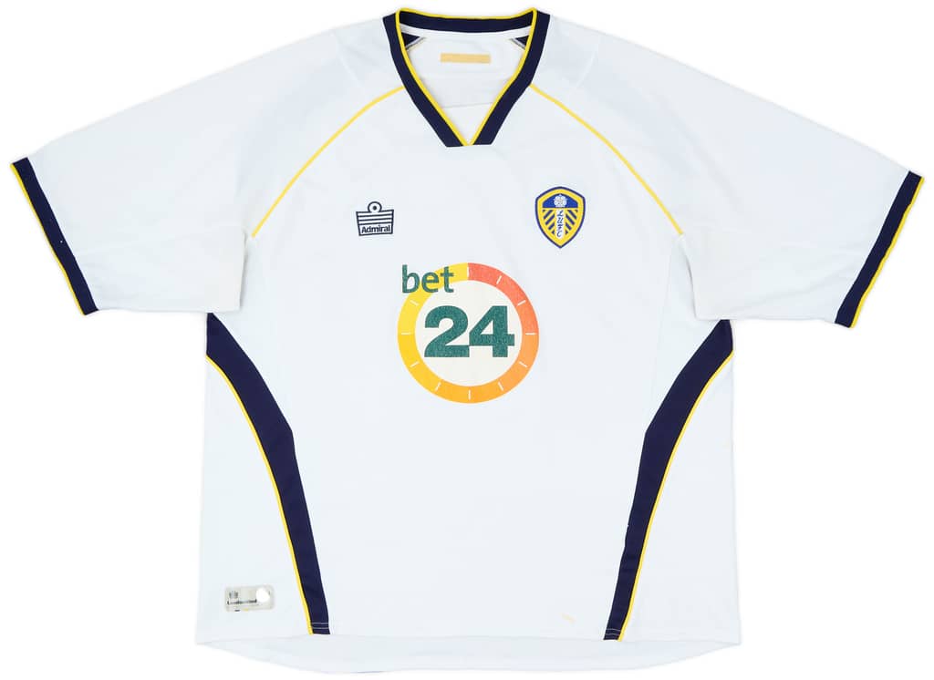 2006-07 Leeds United Home Shirt - 5/10 - (XL)