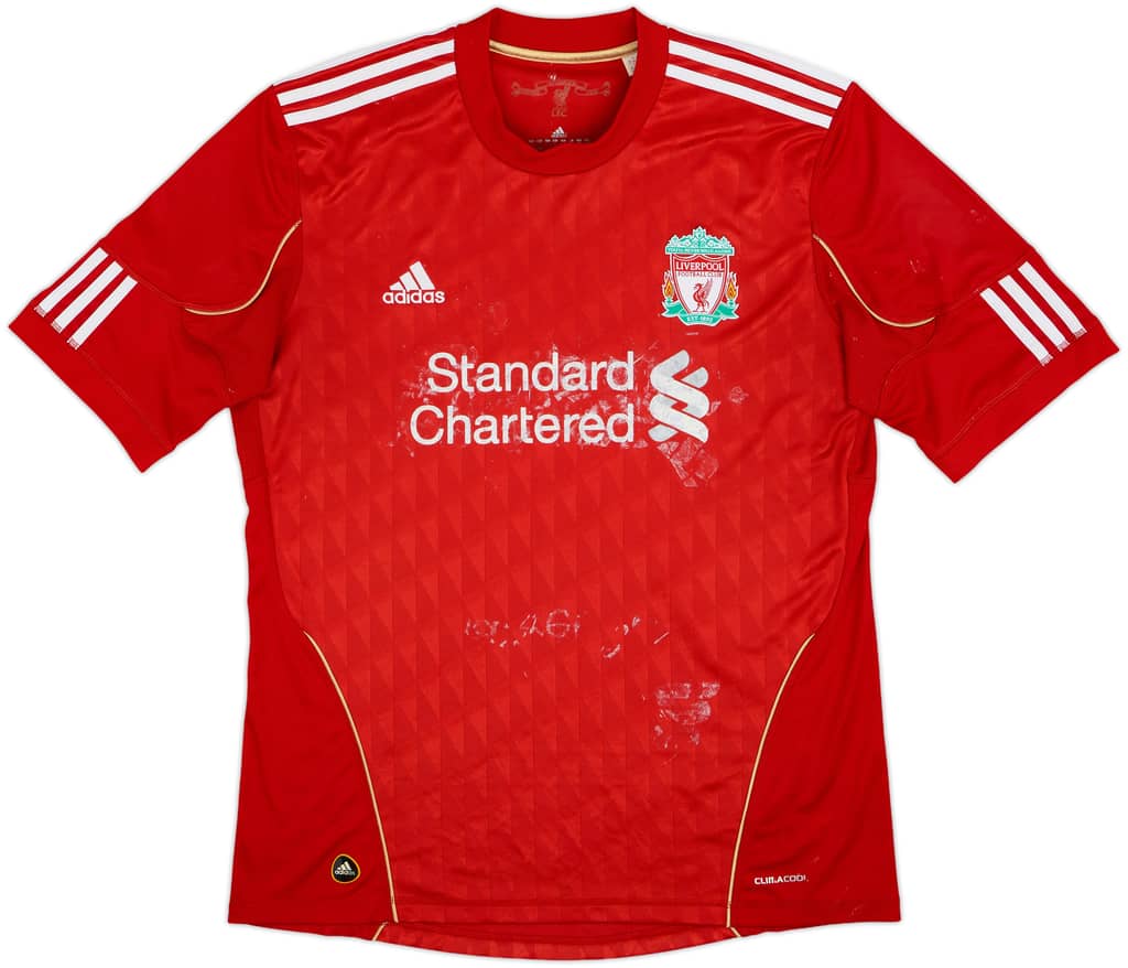 2010-12 Liverpool Home Shirt - 4/10 - (L)