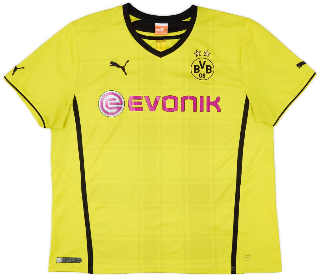 2013-14 Borussia Dortmund Home Shirt - 5/10 - (XXL)