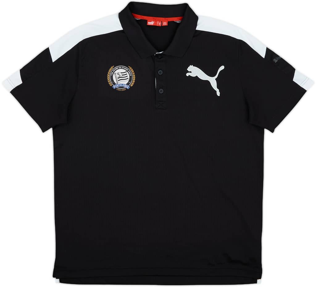 2008-09 Sturm Graz Puma Polo Shirt - 5/10 - (L)