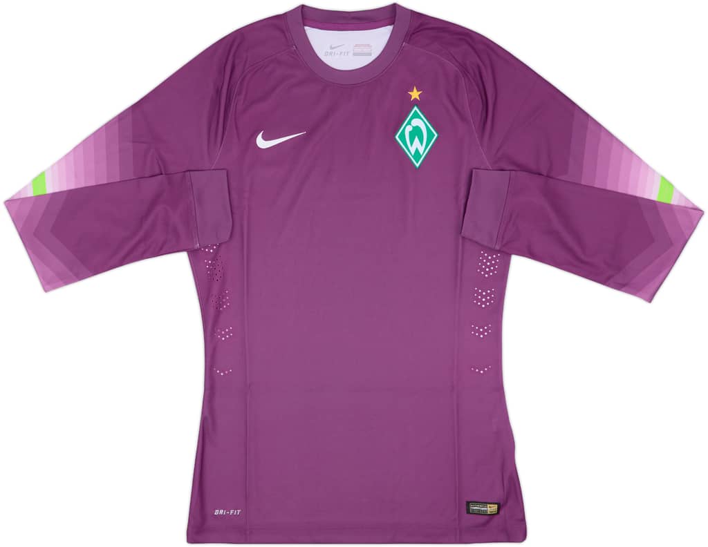 2014-15 Werder Bremen Authentic GK Shirt - 10/10 - (M)