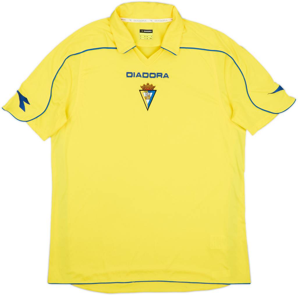 2008-09 Cadiz Home Shirt - 8/10 - (XL)