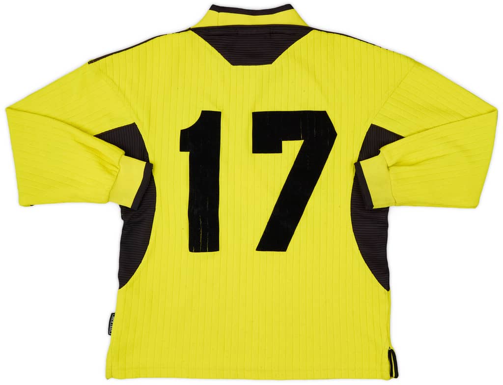 1999-00 Manchester United GK Shirt #17 - 6/10 - (L.Boys)