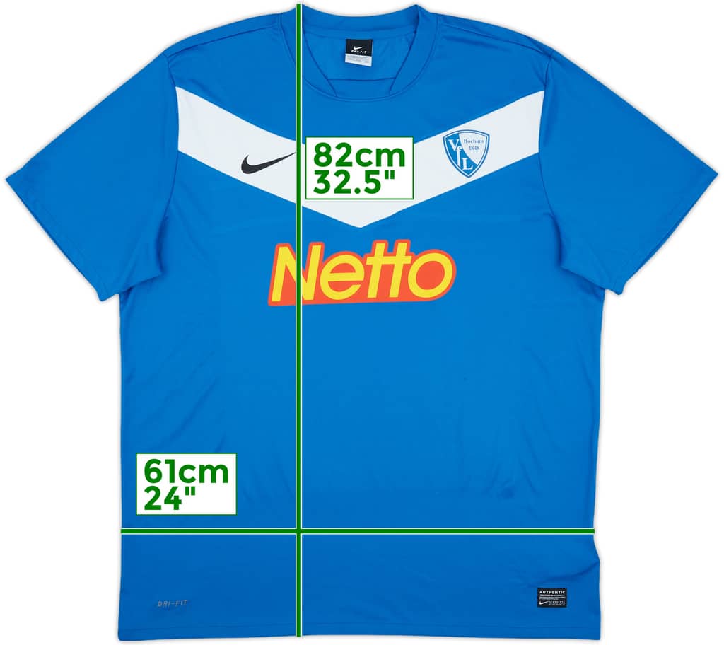 2011-12 VFL Bochum Home Shirt - 9/10 - (XXL)