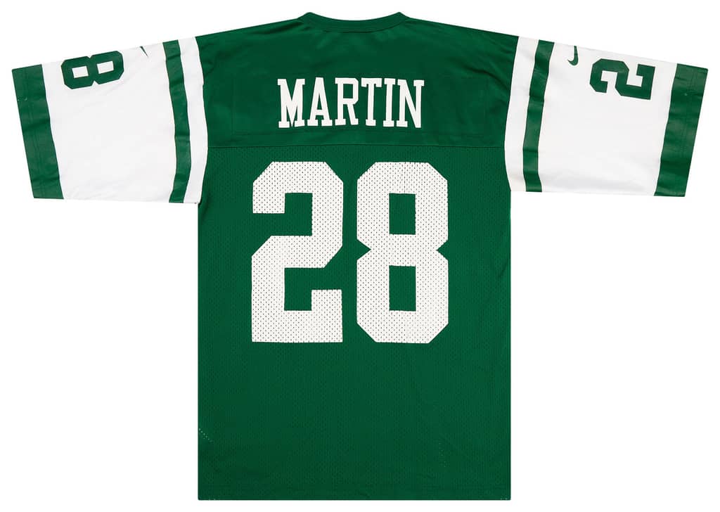 1998-00 New York Jets Martin #28 Nike Jersey (Away) M