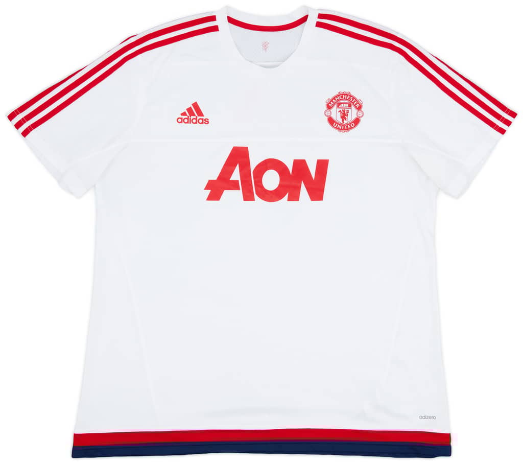 2015-16 Manchester United adidas Training Shirt - 7/10 - (XXL)