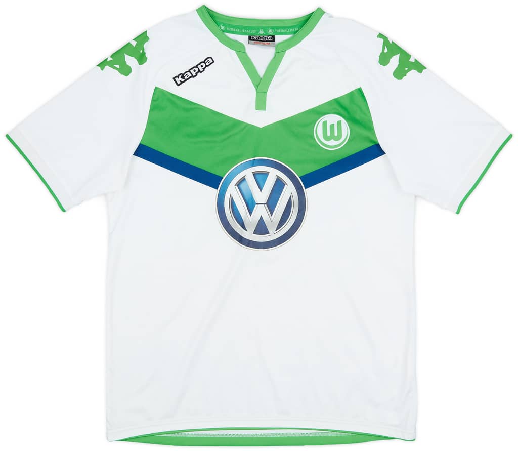 2015-16 Wolfsburg Home Shirt Dost #12 - 7/10 - (M)