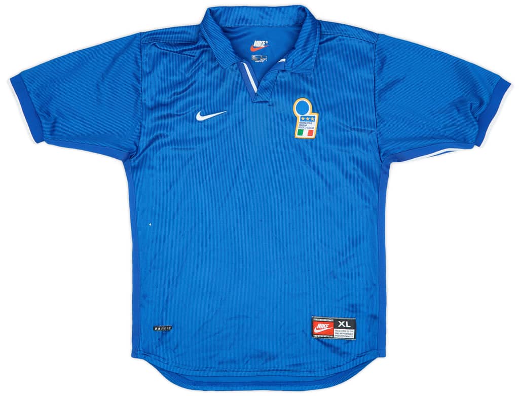 1997-98 Italy Home Shirt - 8/10 - (XL.Boys)