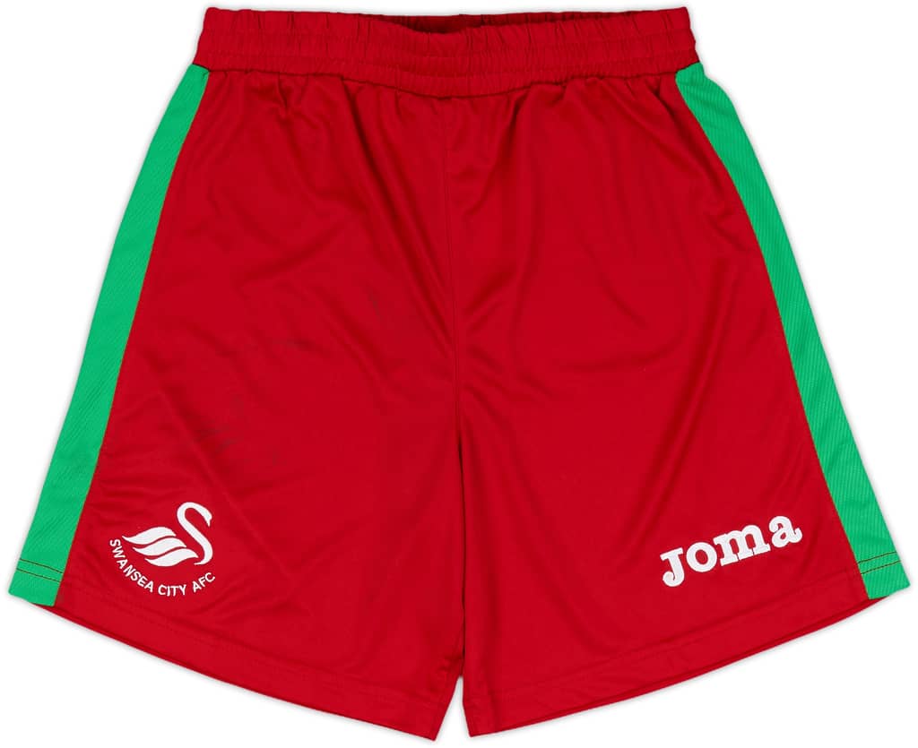 2017-18 Swansea City Away Shorts - 9/10 - (11-12 Years)