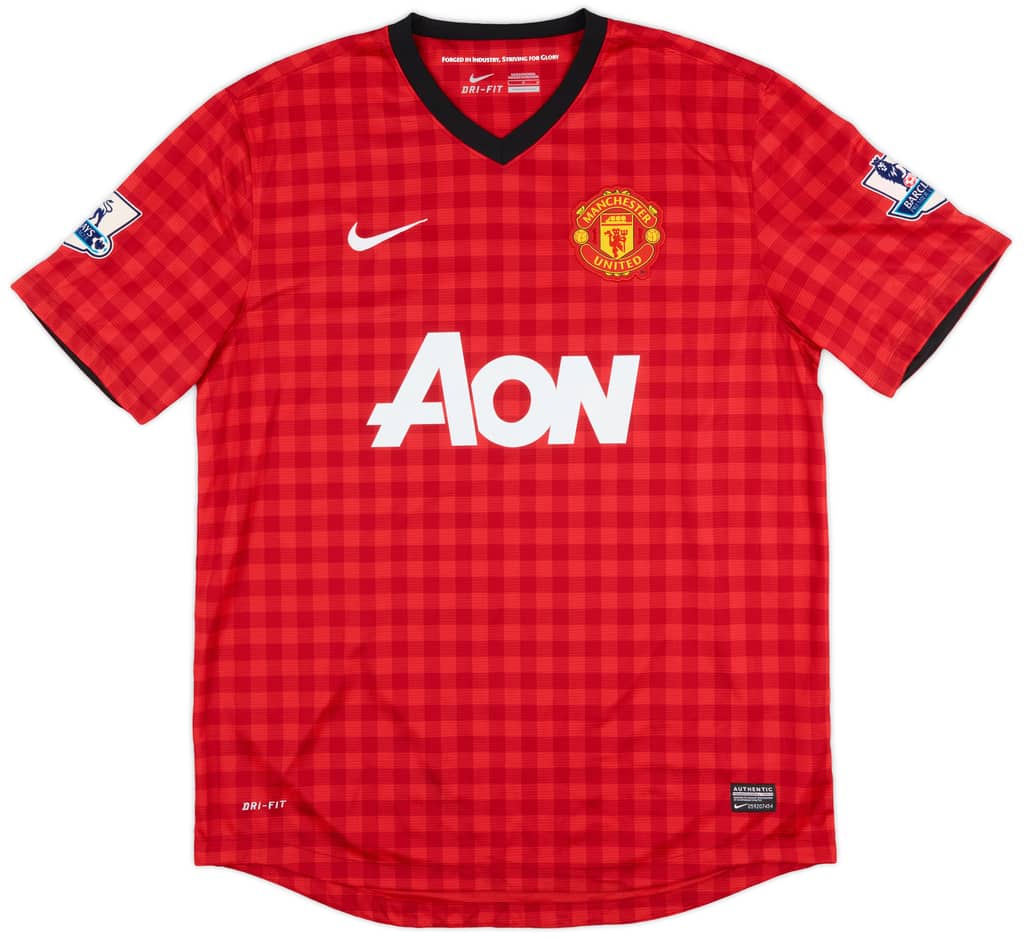 2012-13 Manchester United Home Shirt Buttner #28 - 7/10 - (L)