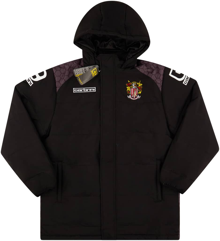 2015-16 Stevenage Carbrini Bench Jacket