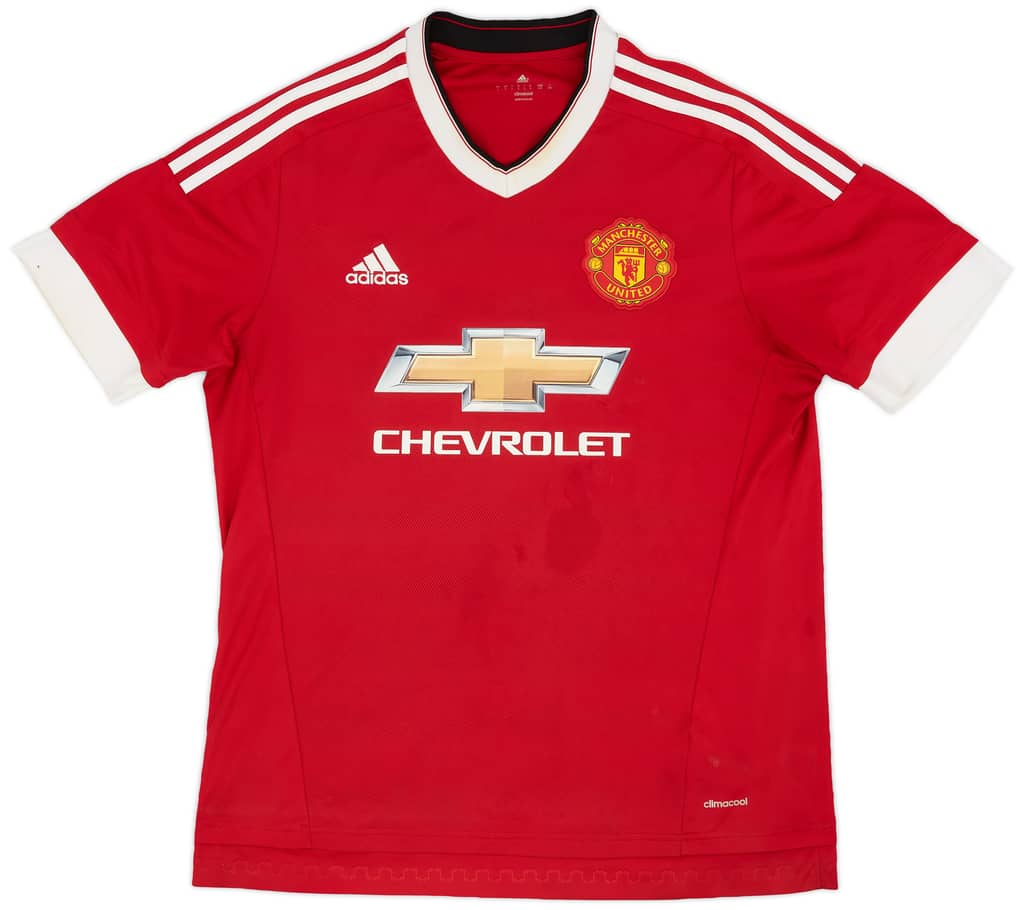 2015-16 Manchester United Home Shirt - 5/10 - (L)