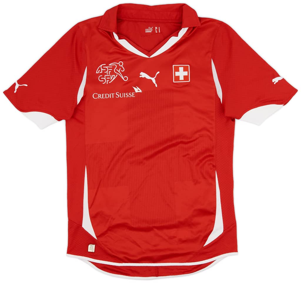 2010-11 Switzerland Home Shirt - 6/10 - (S)