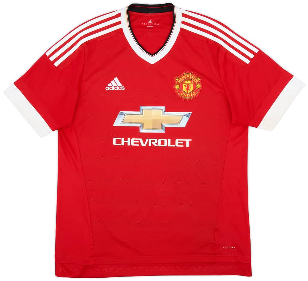2015-16 Manchester United Home Shirt - 5/10 - (L)