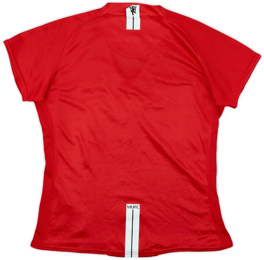 2007-09 Manchester United Home Shirt - 6/10 - (Women's M)