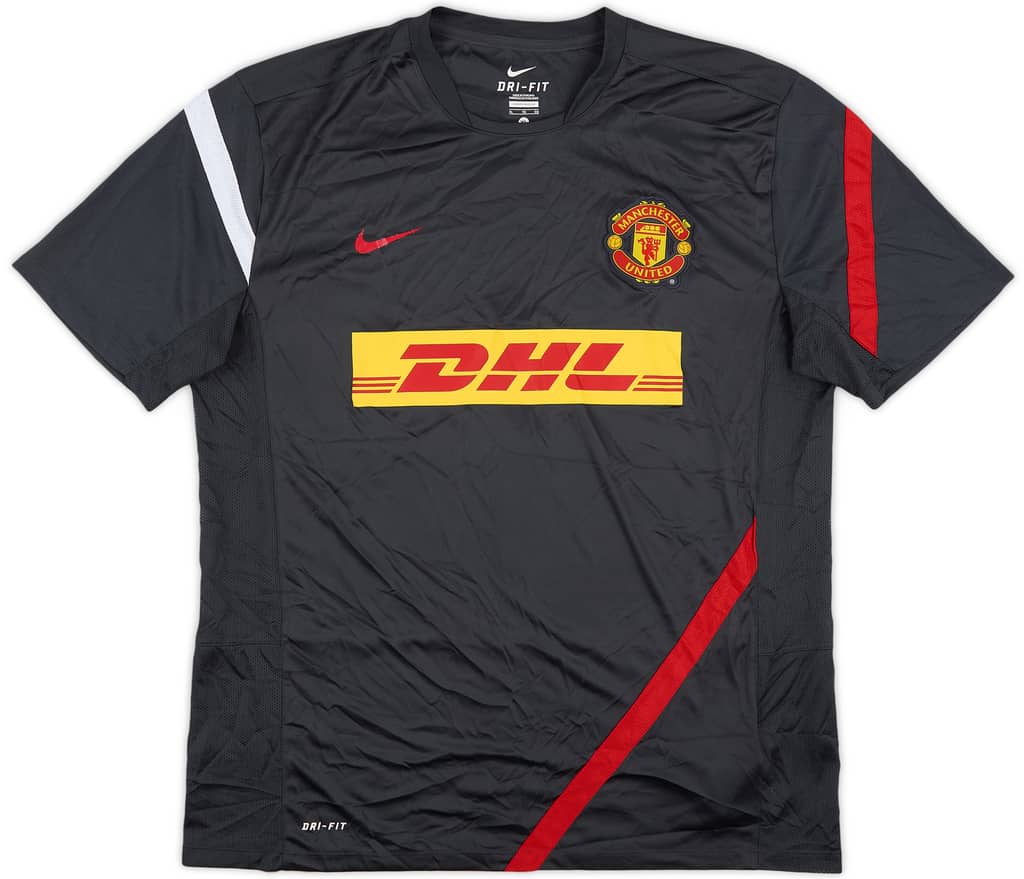 2012-13 Manchester United Nike Training Shirt - 8/10 - (XL)