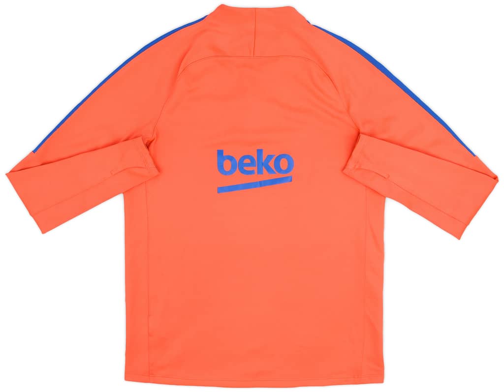 2016-17 Barcelona Nike 1/4 Zip Training Top - 9/10 - (M)