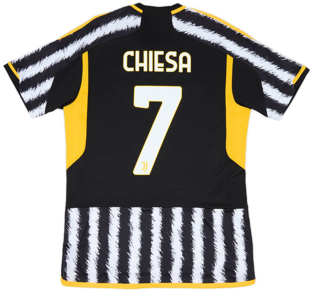 2023-24 Juventus Home Shirt Chiesa #7