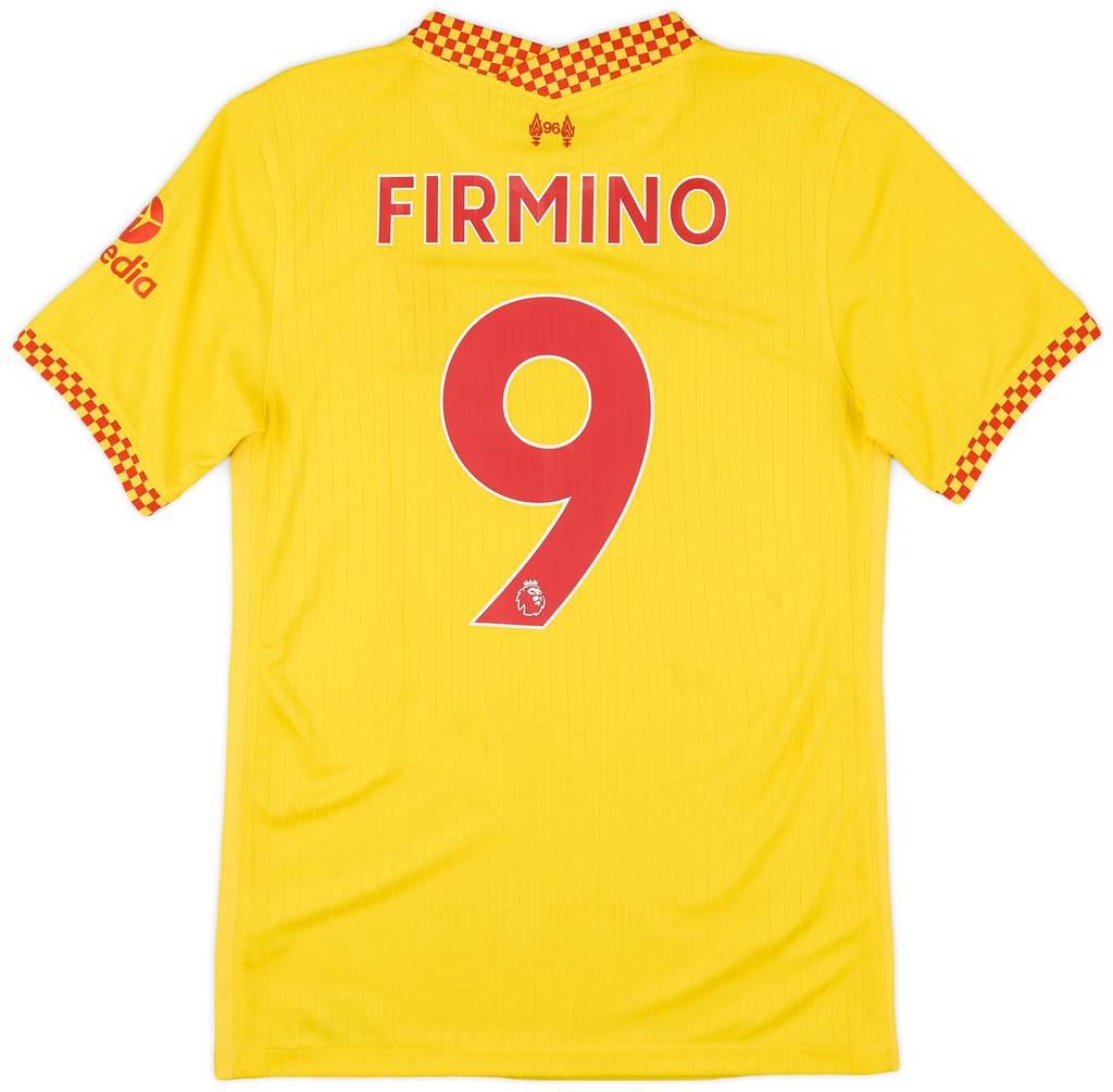 2021-22 Liverpool Third Shirt Firmino #9 - 8/10 - (S)