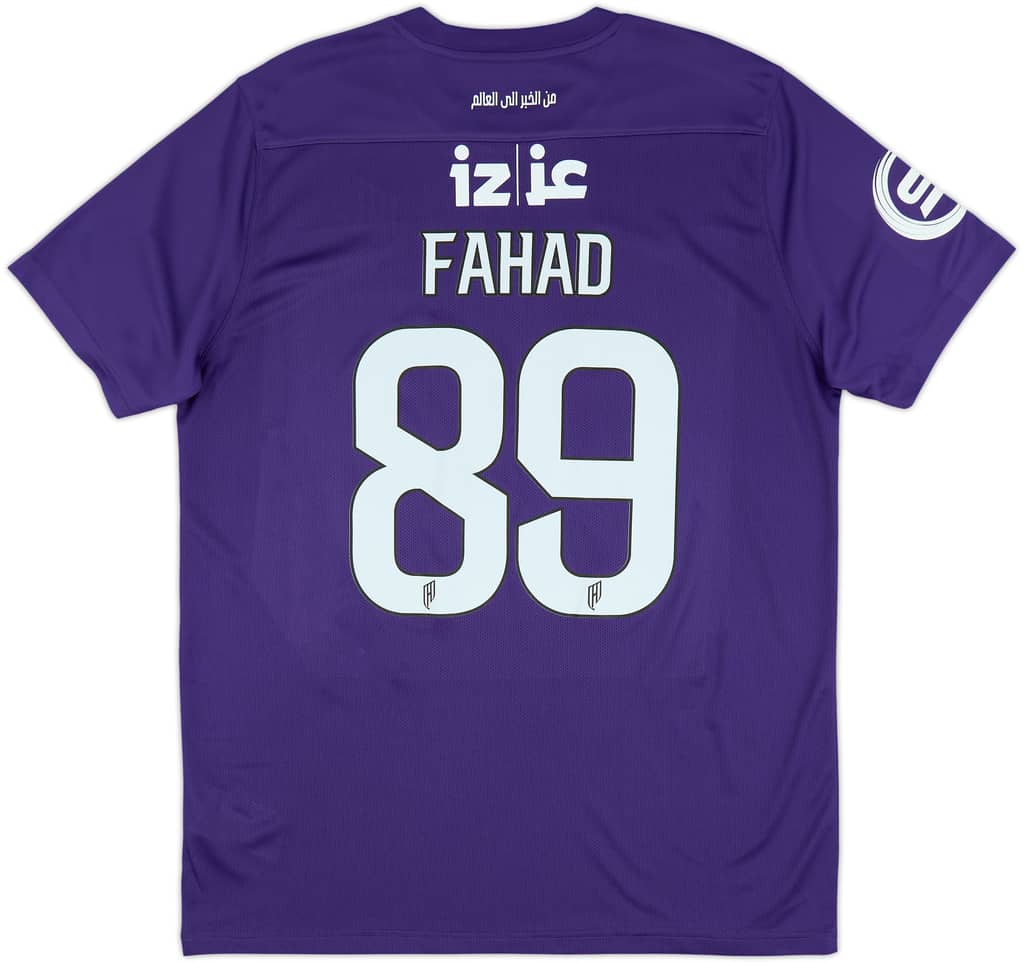 2024-25 Al Qadsiah Player Issue GK Fourth Shirt Fahad #89 - As New - (XL)