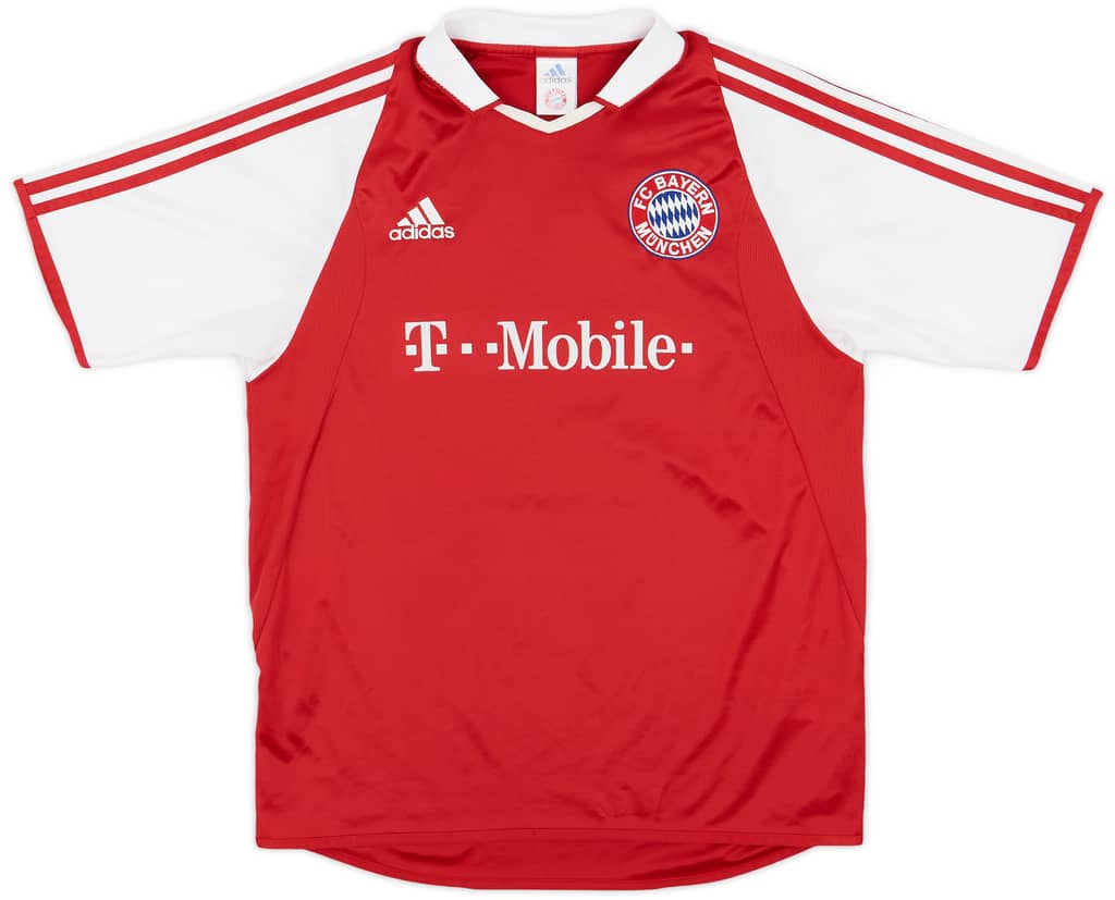2003-04 Bayern Munich Home Shirt - 7/10 - (XL.Boys)