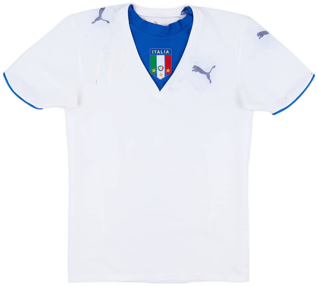 2006 Italy Away Shirt Totti #10 - 3/10 - (XS)