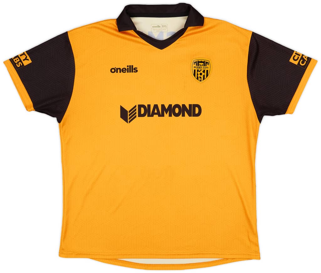 2023-24 Derry City Away Shirt - 7/10 - (3XL)