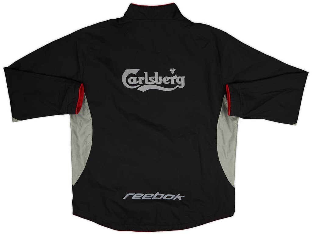 2002-03 Liverpool Reebok 1/4 Zip Rain Jacket - 8/10 - (S)