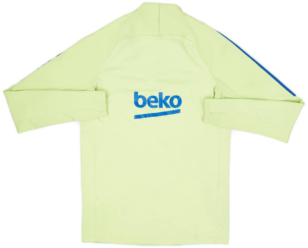 2017-18 Barcelona Nike 1/4 Zip Drill Top - 4/10 - (S)
