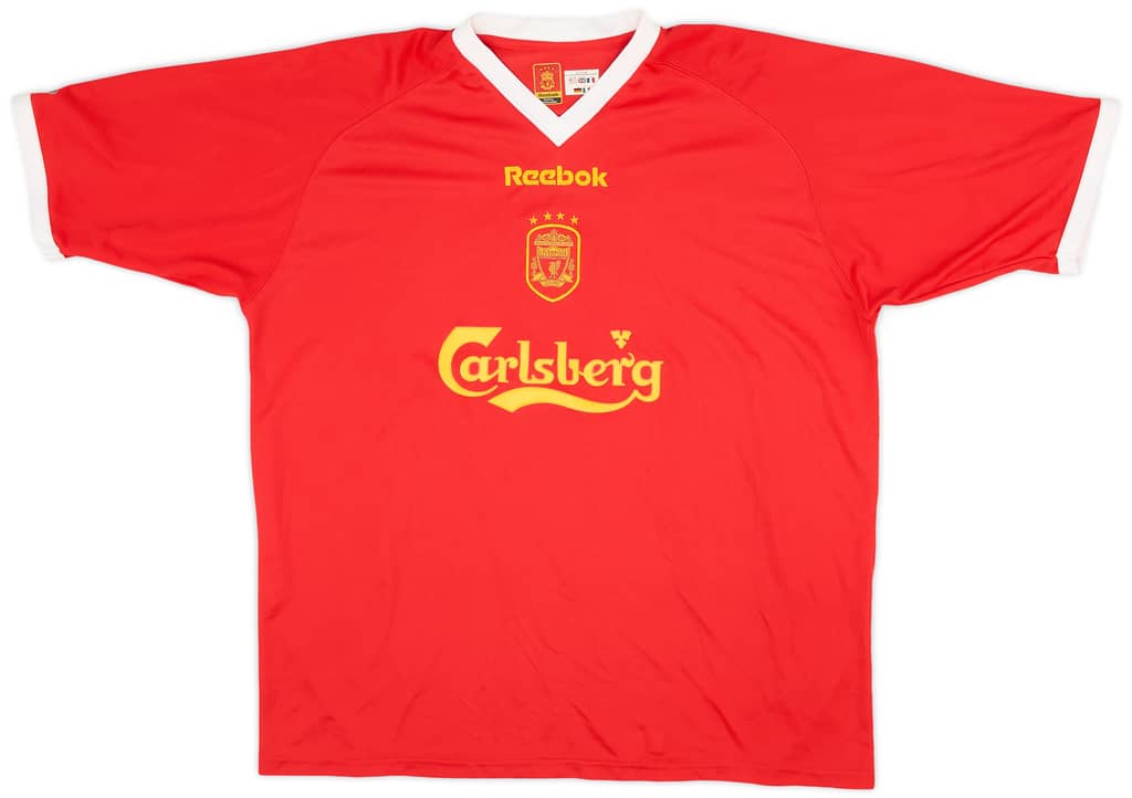 2001-03 Liverpool CL Shirt Owen #10 - 8/10 - (XL)