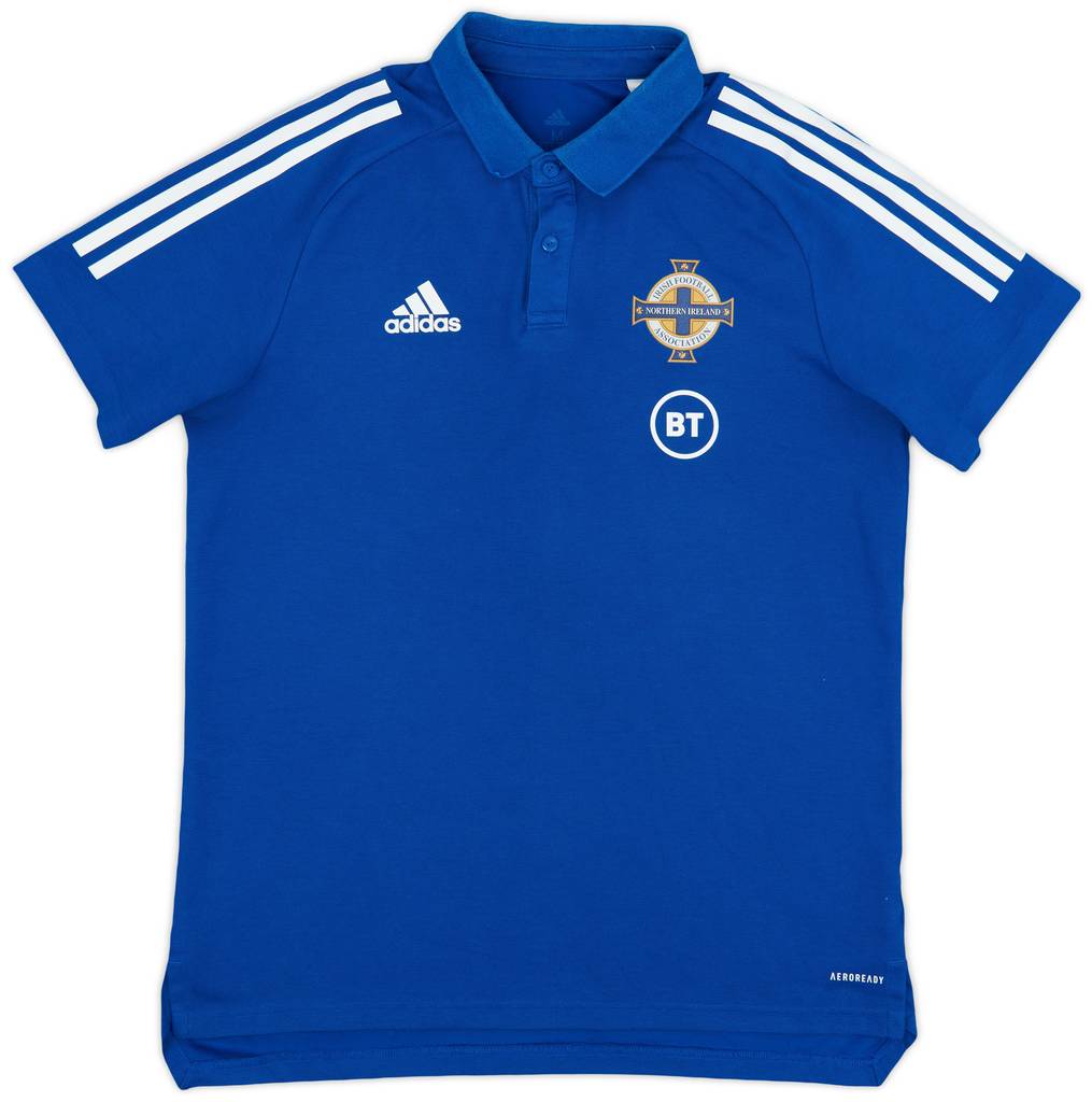 2019-20 Northern Ireland adidas Polo Shirt - 9/10 - (M)